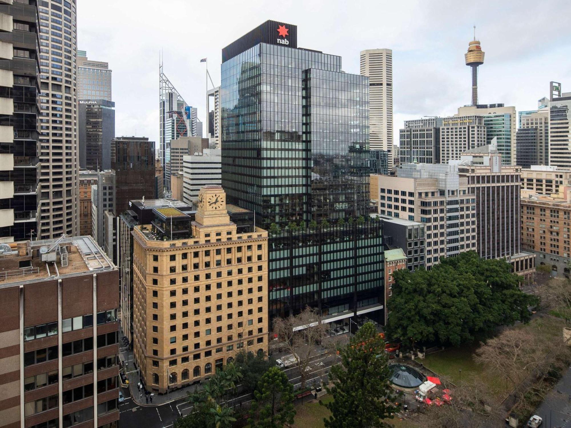 Novotel Sydney City Centre Sidney Exterior foto